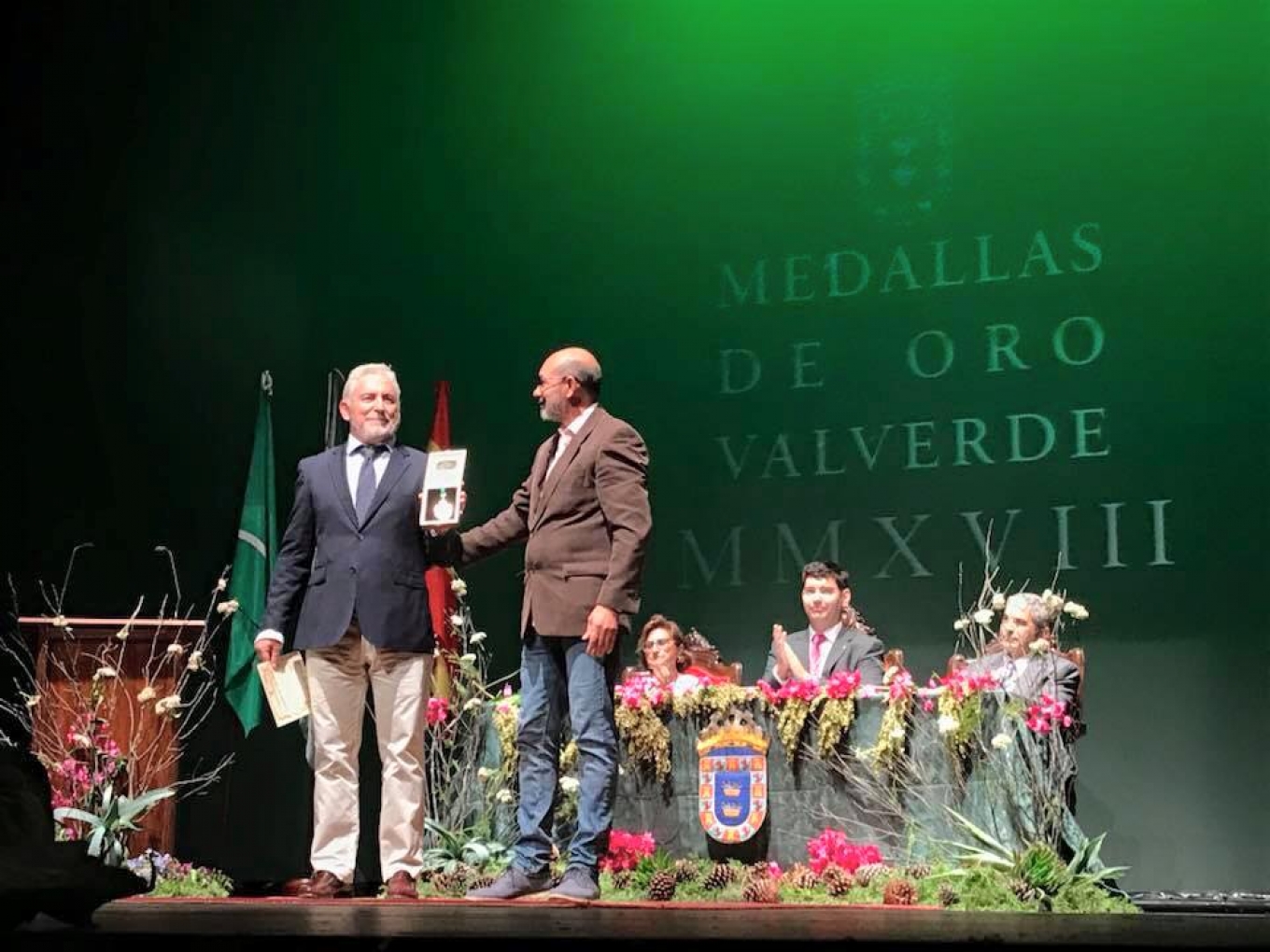 El CPBH recibe la Medalla de Oro del Ayuntamiento de Valverde