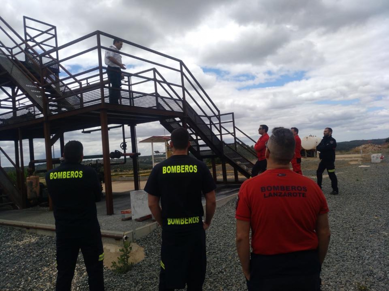 Se celebra en el campo de prácticas de Valverde el III Curso de instructor en competencias profesionales en emergencias